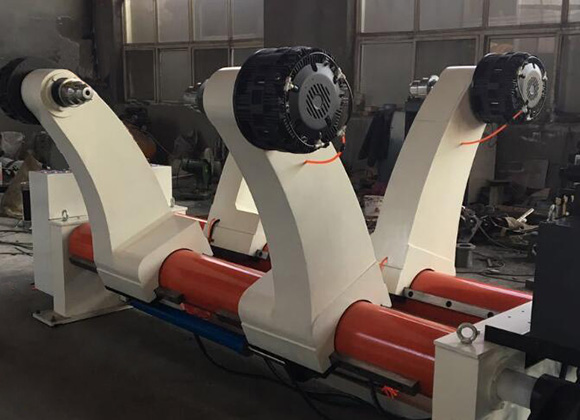 DBK250多點(diǎn)剎車應(yīng)用在無軸原紙架