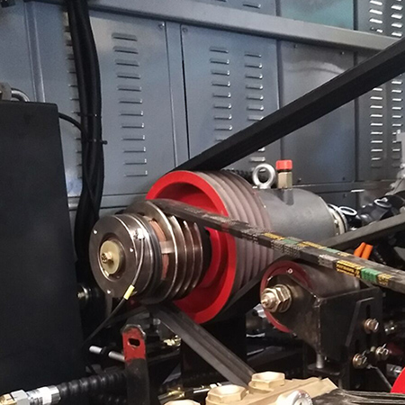 合加掃水車氣動離合器BDC-40安裝案例