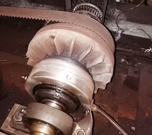 氣動離合器NAC-10應(yīng)用在絞線機(jī)